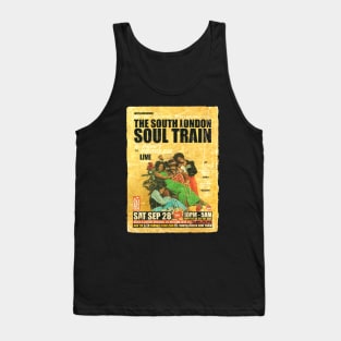 POSTER TOUR - SOUL TRAIN THE SOUTH LONDON 116 Tank Top